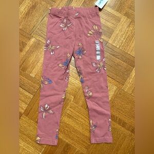 Carter’s Butterfly Print Kids Leggings NWT SIZE 6/6x